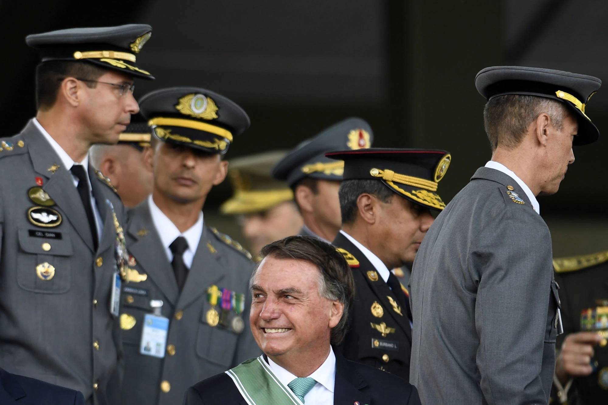 BRASÍLIA, DF, BRASIL, 19.04.2022 - O presidente da República, Jair Bolsonaro, participa das comemorações em alusão ao Dia do Exército Brasileiro, em Brasília. (Foto: Mateus Bonomi/Agif/Folhapress)