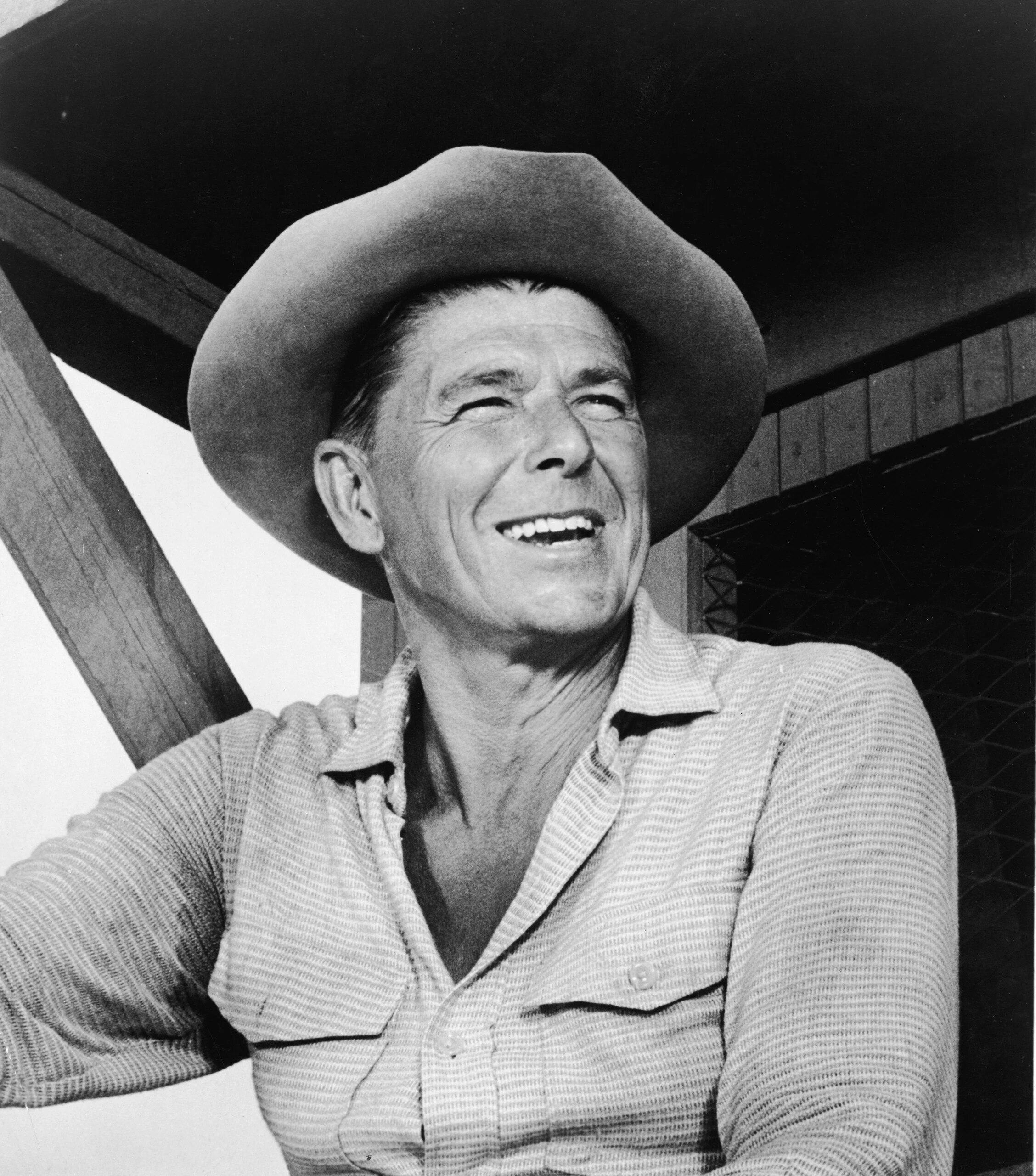 American actor and politician Ronald Reagan in a scene from the 'Temporary Warden' episode of the 'Death Valley Days' television series, September 30, 1965. (Photo by Warner Bros./Courtesy of Getty Images)