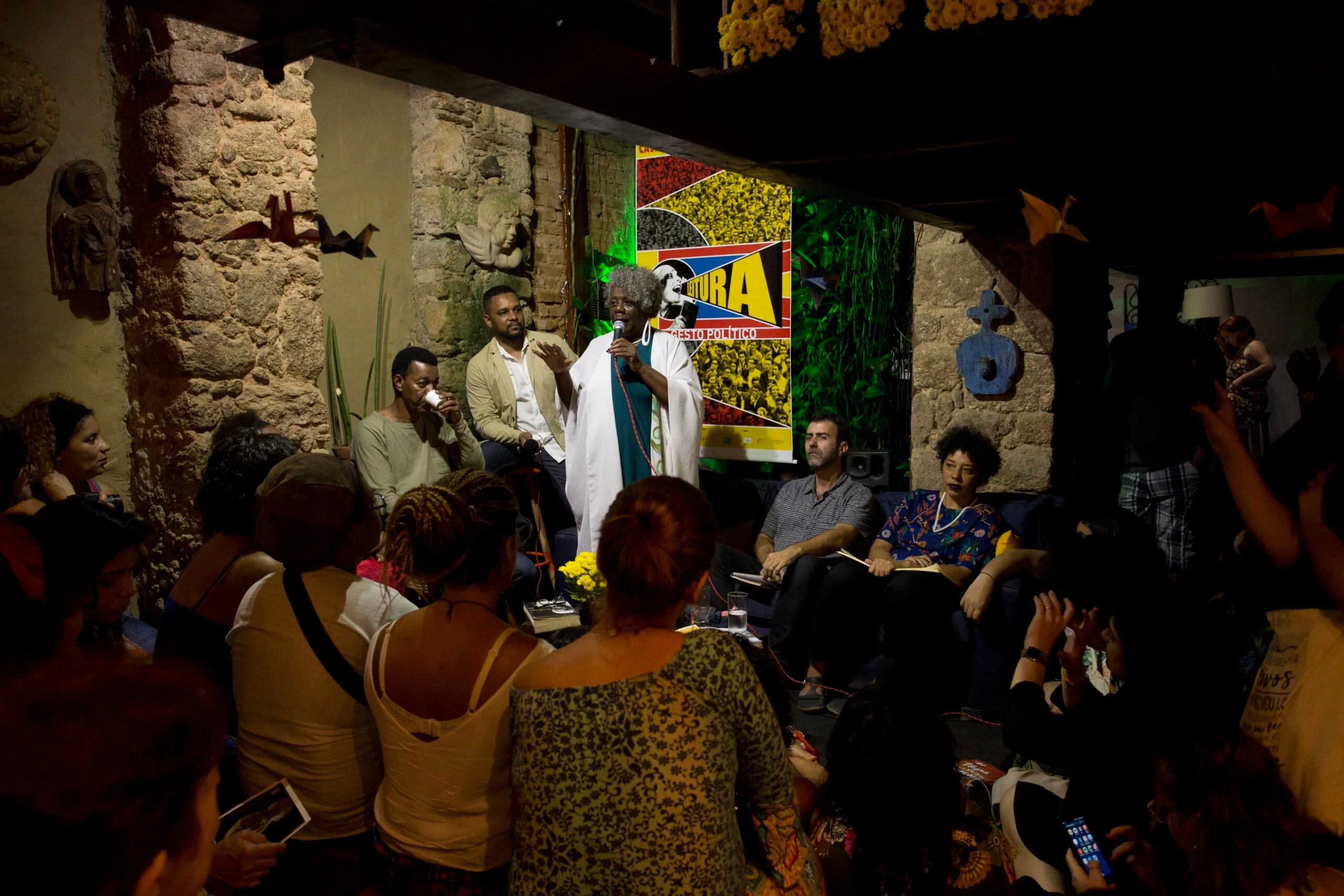 Durante a Flip desse ano, a escritora participou de ao menos seis eventos.