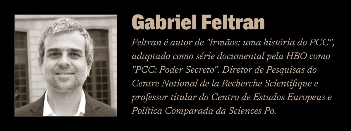 Gabriel Feltran, autor de "Irmãos: uma história do PCC"