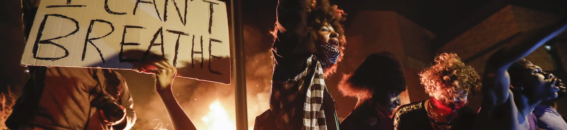 Protestors demonstrate outside of a burning Minneapolis 3rd Police Precinct, Thursday, May 28, 2020, in Minneapolis. Protests over the death of George Floyd, a black man who died in police custody Monday, broke out in Minneapolis for a third straight night. (AP Photo/John Minchillo) Protestors demonstrate outside of a burning Minneapolis 3rd Police Precinct, Thursday, May 28, 2020, in Minneapolis. Protests over the death of George Floyd, a black man who died in police custody Monday, broke out in Minneapolis for a third straight night. (AP Photo/John Minchillo)