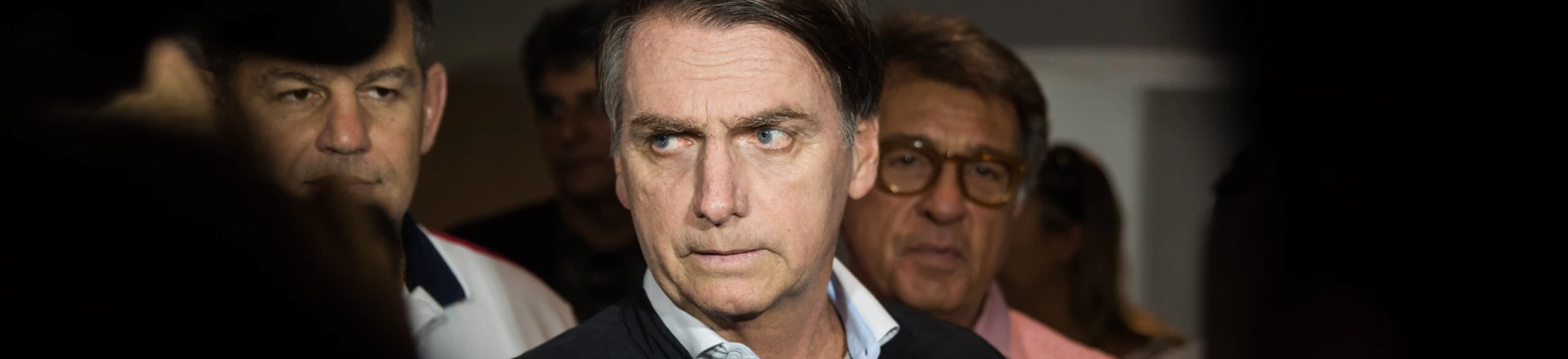 Na reta final da campanha, Jair Bolsonaro (PSL) atacou a imprensa dez vezes por semana. Na reta final da campanha, Jair Bolsonaro (PSL) atacou a imprensa dez vezes por semana.