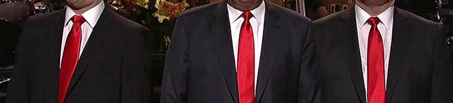 Ator Alec Baldwin interpretando de Donald Trump. Ator Alec Baldwin interpretando de Donald Trump.