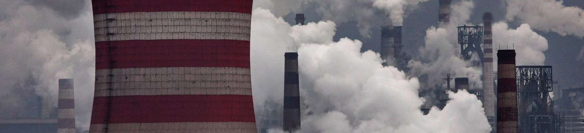 HEBEI, CHINA - NOVEMBER 19: Smoke billows from smokestacks and a coal fired generator at a steel factory on November 19, 2015 in the industrial province of Hebei, China. China's government has set 2030 as a deadline for the country to reach its peak for emissions of carbon dioxide, what scientists and environmentalists cite as the primary cause of climate change. At an upcoming conference in Paris, the governments of 196 countries will meet to set targets on reducing carbon emissions in an attempt to forge a new global agreement on climate change. (Photo by Kevin Frayer/Getty Images) HEBEI, CHINA - NOVEMBER 19: Smoke billows from smokestacks and a coal fired generator at a steel factory on November 19, 2015 in the industrial province of Hebei, China. China's government has set 2030 as a deadline for the country to reach its peak for emissions of carbon dioxide, what scientists and environmentalists cite as the primary cause of climate change. At an upcoming conference in Paris, the governments of 196 countries will meet to set targets on reducing carbon emissions in an attempt to forge a new global agreement on climate change. (Photo by Kevin Frayer/Getty Images)