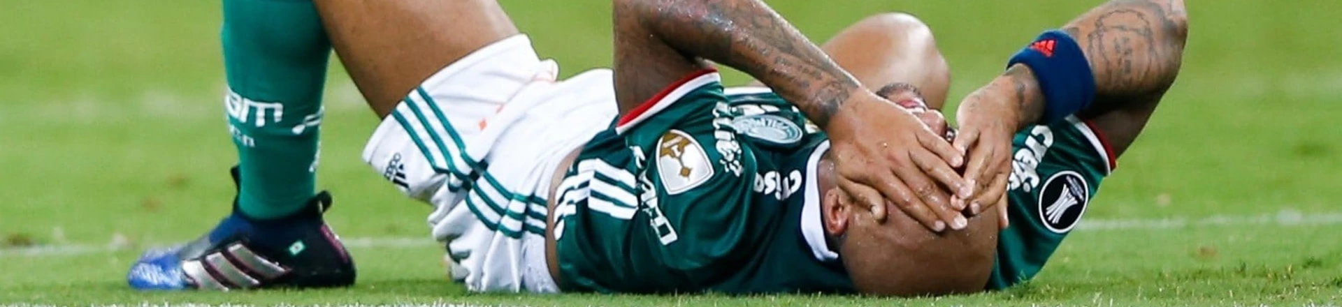 SAO PAULO, BRAZIL - MARCH 15: Felipe Melo of Palmeiras reacts during the match between Palmeiras of Brazil and Jorge Wiltersmann of Bolivia for the Copa Bridgestone Libertadores 2017 at Allianz Parque stadium on March 15, 2017 in Sao Paulo, Brazil. (Photo by Alexandre Schneider/Getty Images) SAO PAULO, BRAZIL - MARCH 15: Felipe Melo of Palmeiras reacts during the match between Palmeiras of Brazil and Jorge Wiltersmann of Bolivia for the Copa Bridgestone Libertadores 2017 at Allianz Parque stadium on March 15, 2017 in Sao Paulo, Brazil. (Photo by Alexandre Schneider/Getty Images)