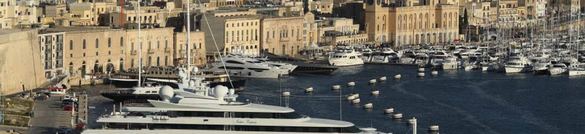 VITTORIOSA, MALTA - MARCH 30: A superyacht, the Indian Empress, owned by Vijay Mallya, stands in The Grand Harbour as seen from Valletta on March 29, 2017 in Vittoriosa, Malta. In the last 2,000 years Malta has been under Roman, Muslim, Norman, Knights of Malta, French and British rule before it became independent in 1964. Today Malta remains a crossroads of cultures and is a popular tourist destination. (Photo by Sean Gallup/Getty Images) VITTORIOSA, MALTA - MARCH 30: A superyacht, the Indian Empress, owned by Vijay Mallya, stands in The Grand Harbour as seen from Valletta on March 29, 2017 in Vittoriosa, Malta. In the last 2,000 years Malta has been under Roman, Muslim, Norman, Knights of Malta, French and British rule before it became independent in 1964. Today Malta remains a crossroads of cultures and is a popular tourist destination. (Photo by Sean Gallup/Getty Images)