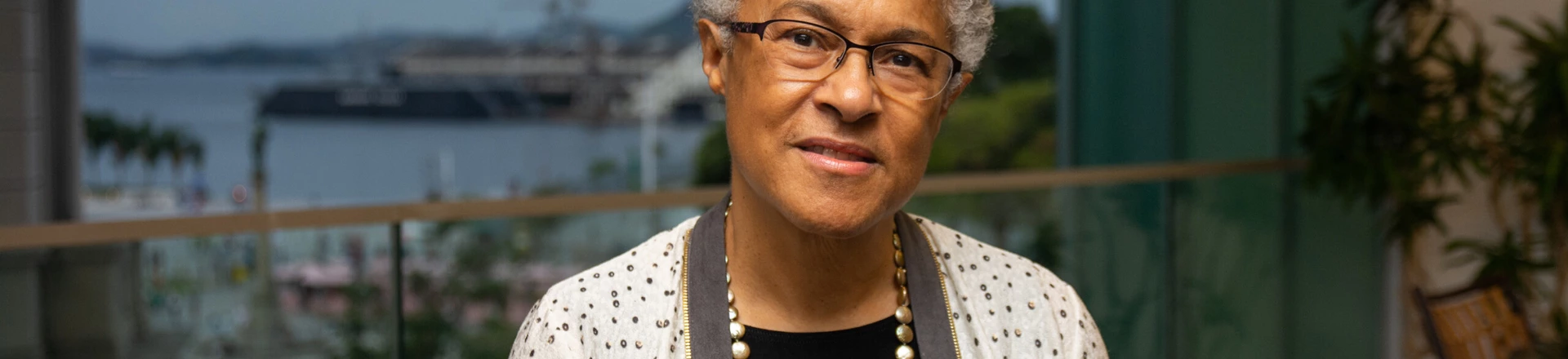 Patricia Hill Collins no Museu de Arte do Rio, onde participou da mesa 'Seu lugar é lá', parte da programação da Feira Literária das Periferias, a Flup, em 20 de outubro. Patricia Hill Collins no Museu de Arte do Rio, onde participou da mesa 'Seu lugar é lá', parte da programação da Feira Literária das Periferias, a Flup, em 20 de outubro.