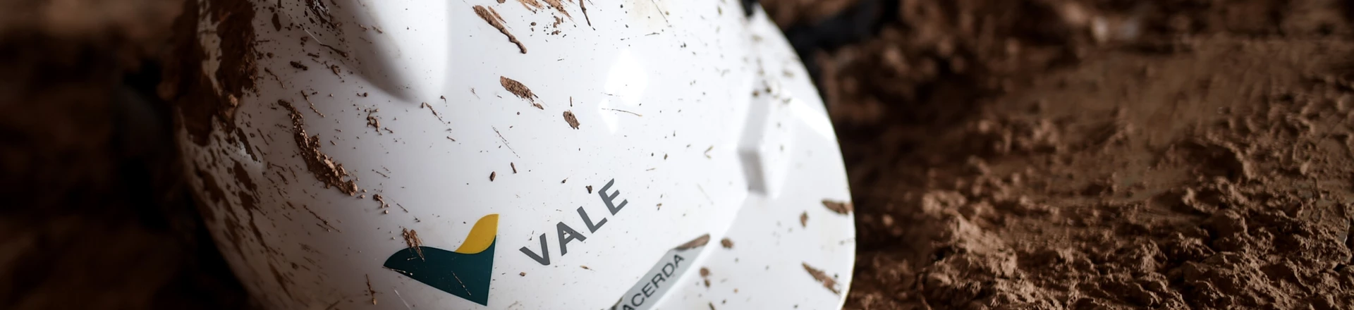 Picture of a helmet seen at an office of the mining company Vale, taken 20 days after the rupture of a tailings dam in Corrego do Feijao, near Brumadinho, in the Brazilian state of Minas Gerais, on February 13, 2019. - Communities were devastated by a collapse of a dam that killed at least 165 people after more than two weeks of searches, with 156 missing. Those listed as missing are presumed dead, but not yet located under the layers of muddy mining waste released when the tailings dam broke apart in the town of Brumadinho on January 25. (Photo by DOUGLAS MAGNO / AFP) (Photo credit should read DOUGLAS MAGNO/AFP via Getty Images) Picture of a helmet seen at an office of the mining company Vale, taken 20 days after the rupture of a tailings dam in Corrego do Feijao, near Brumadinho, in the Brazilian state of Minas Gerais, on February 13, 2019. - Communities were devastated by a collapse of a dam that killed at least 165 people after more than two weeks of searches, with 156 missing. Those listed as missing are presumed dead, but not yet located under the layers of muddy mining waste released when the tailings dam broke apart in the town of Brumadinho on January 25. (Photo by DOUGLAS MAGNO / AFP) (Photo credit should read DOUGLAS MAGNO/AFP via Getty Images)
