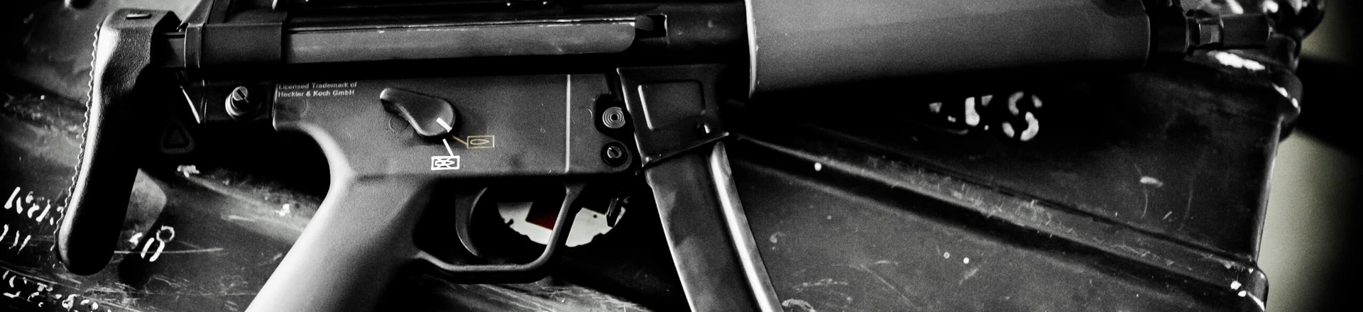 A submachine gun, Germany, Berlin, 20. May 2015. Photo by: Robert Schlesinger/picture-alliance/dpa/AP Images A submachine gun, Germany, Berlin, 20. May 2015. Photo by: Robert Schlesinger/picture-alliance/dpa/AP Images