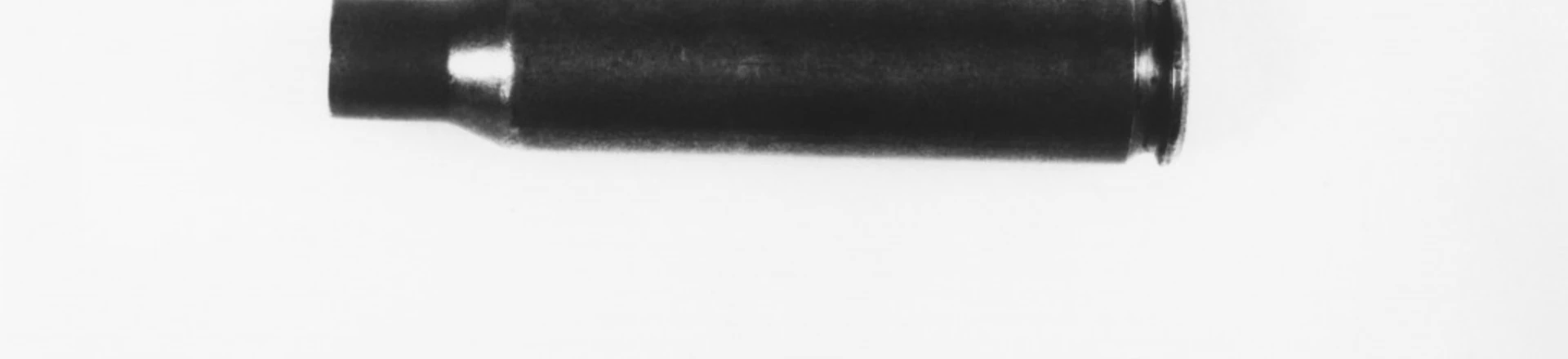 Part of Warren Commission records on the assassination of President John F. Kennedy, this shell is one of three empty shells found at the window inside the Texas school book depository. (Photo by Lee Corkran/Sygma via Getty Images) Part of Warren Commission records on the assassination of President John F. Kennedy, this shell is one of three empty shells found at the window inside the Texas school book depository. (Photo by Lee Corkran/Sygma via Getty Images)