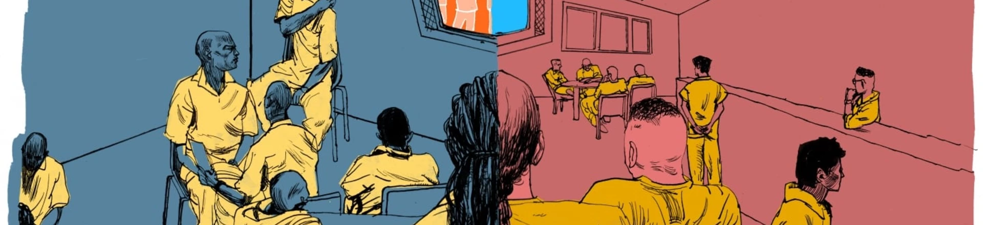 O racismo por trás das grades nos EUA O racismo por trás das grades nos EUA