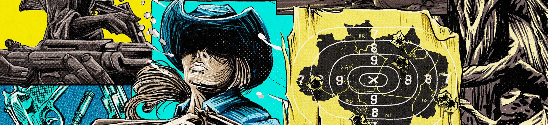 Clubes de tiro cercam indígenas e facilitam agromilícias na Amazônia Clubes de tiro cercam indígenas e facilitam agromilícias na Amazônia