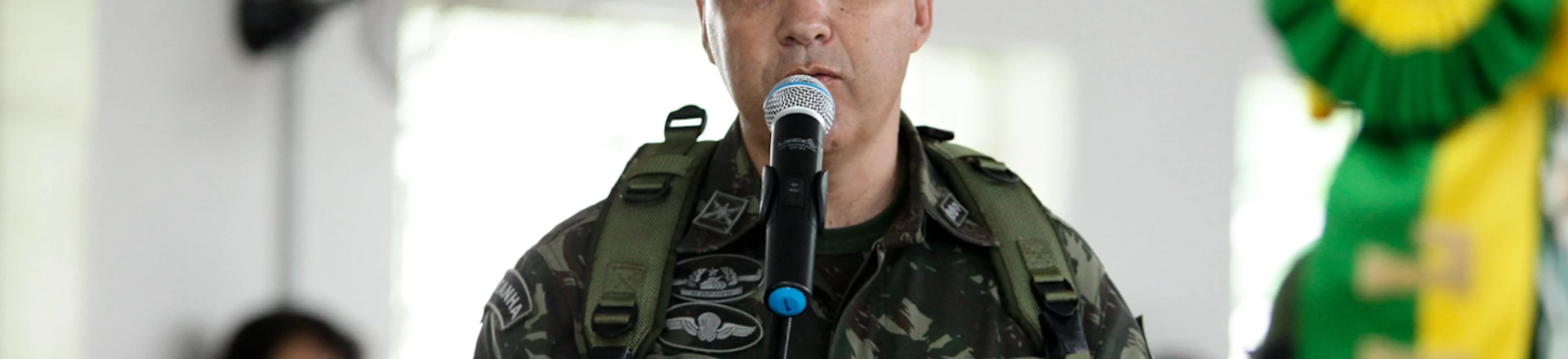 O Coronel Fernando Fantazzini, mais alto representante da Funai presente no encontro em que foram feitas as gravações. O Coronel Fernando Fantazzini, mais alto representante da Funai presente no encontro em que foram feitas as gravações.
