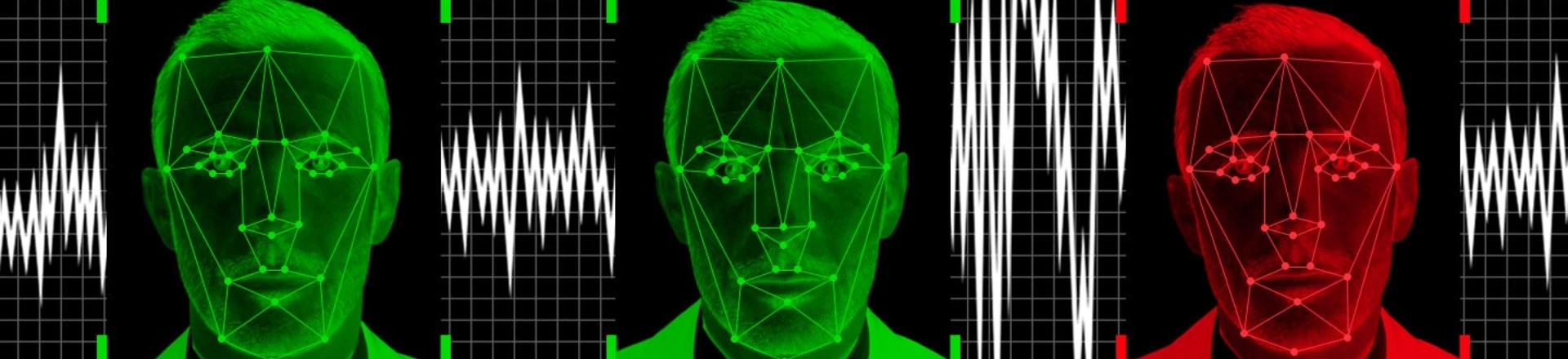 Ilustração do detector de mentiras da iBorderCtrl. Ilustração: Soohee Cho/The Intercept Ilustração do detector de mentiras da iBorderCtrl. Ilustração: Soohee Cho/The Intercept