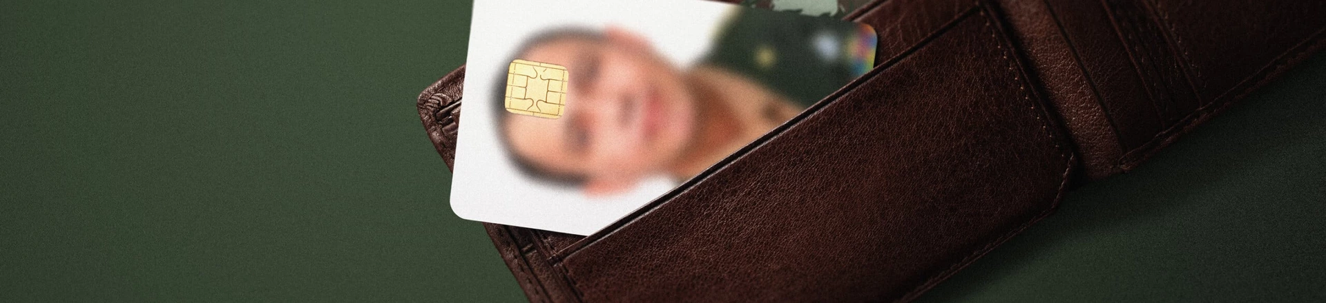 Blank white credit cards in leather wallet on denim background. Flat lay. Blank white credit cards in leather wallet on denim background. Flat lay.