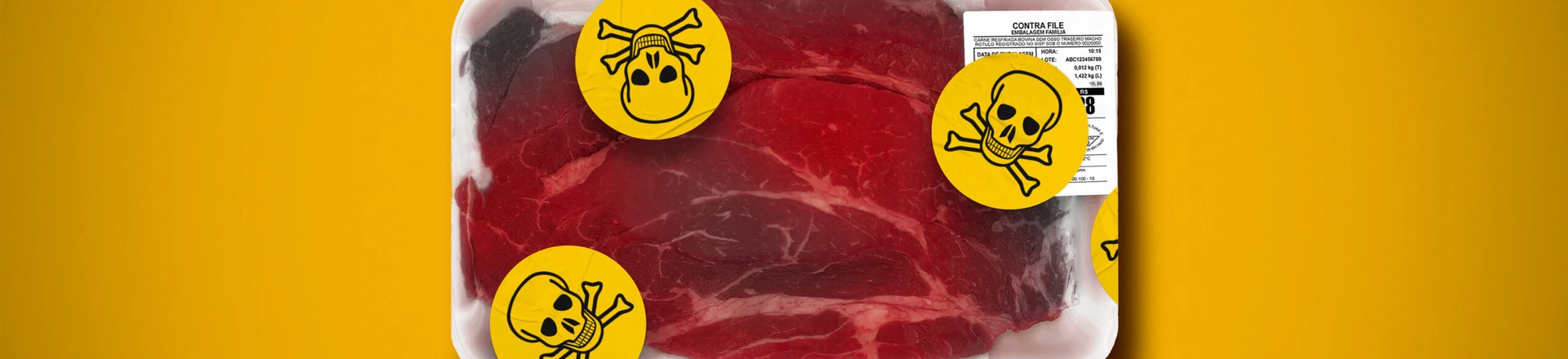 O problema não é só o preço altíssimo: você também está comprando carne podre O problema não é só o preço altíssimo: você também está comprando carne podre