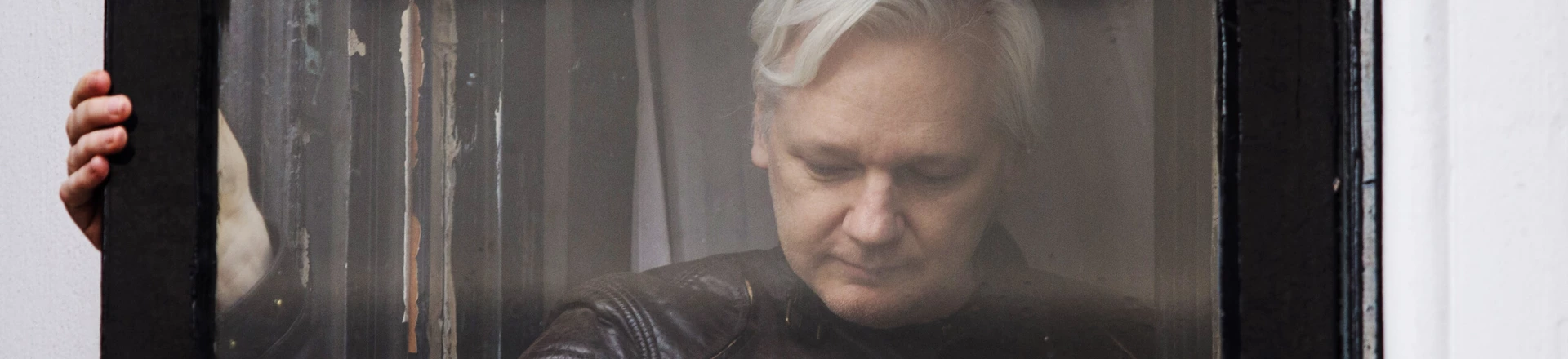 LONDON, ENGLAND - MAY 19: Julian Assange leaves after speaking to the media from the balcony of the Embassy Of Ecuador on May 19, 2017 in London, England. Julian Assange, founder of the Wikileaks website that published US Government secrets, has been wanted in Sweden on charges of rape since 2012. He sought asylum in the Ecuadorian Embassy in London and today police have said he will still face arrest if he leaves. (Photo by Jack Taylor/Getty Images) LONDON, ENGLAND - MAY 19: Julian Assange leaves after speaking to the media from the balcony of the Embassy Of Ecuador on May 19, 2017 in London, England. Julian Assange, founder of the Wikileaks website that published US Government secrets, has been wanted in Sweden on charges of rape since 2012. He sought asylum in the Ecuadorian Embassy in London and today police have said he will still face arrest if he leaves. (Photo by Jack Taylor/Getty Images)