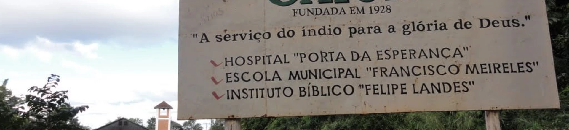 Fachada da Missão Evangélica Caiuá, ONG que recebeu R$ 2 bilhões da União para ações de saúde indígena. Fachada da Missão Evangélica Caiuá, ONG que recebeu R$ 2 bilhões da União para ações de saúde indígena.