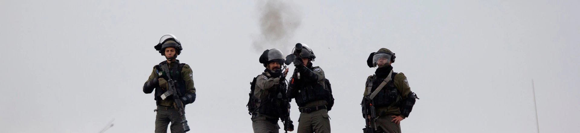 Israeli troops fire teargas at protesters during a clashes following a protest to mark the Land Day, in the village of Qusra, near the West Bank City of Nablus, Friday, March 30, 2018. (AP Photo/Majdi Mohammed) Israeli troops fire teargas at protesters during a clashes following a protest to mark the Land Day, in the village of Qusra, near the West Bank City of Nablus, Friday, March 30, 2018. (AP Photo/Majdi Mohammed)