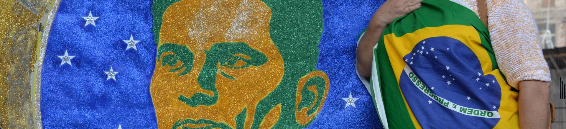 A woman stands next to an image of Brazilian judge Sergio Moro during a protest against suspended president Dilma Rousseff in Sao Paulo, on July 31, 2016.Protesters took to the streets of Brazil on Sunday to demand the final leaving of suspended President Dilma Rousseff or to defend her continuance, just five days before the start of the Rio 2016 Olympic Games. / AFP / NELSON ALMEIDA (Photo credit should read NELSON ALMEIDA/AFP/Getty Images) A woman stands next to an image of Brazilian judge Sergio Moro during a protest against suspended president Dilma Rousseff in Sao Paulo, on July 31, 2016.Protesters took to the streets of Brazil on Sunday to demand the final leaving of suspended President Dilma Rousseff or to defend her continuance, just five days before the start of the Rio 2016 Olympic Games. / AFP / NELSON ALMEIDA (Photo credit should read NELSON ALMEIDA/AFP/Getty Images)