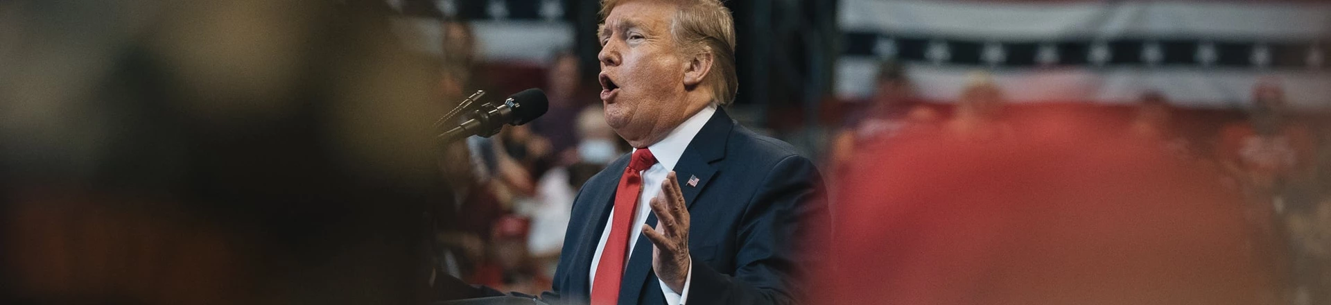 Discurso do presidente norte-americano Donald Trump em Sunrise, na Flórida, em 26 de novembro de 2019. Discurso do presidente norte-americano Donald Trump em Sunrise, na Flórida, em 26 de novembro de 2019.