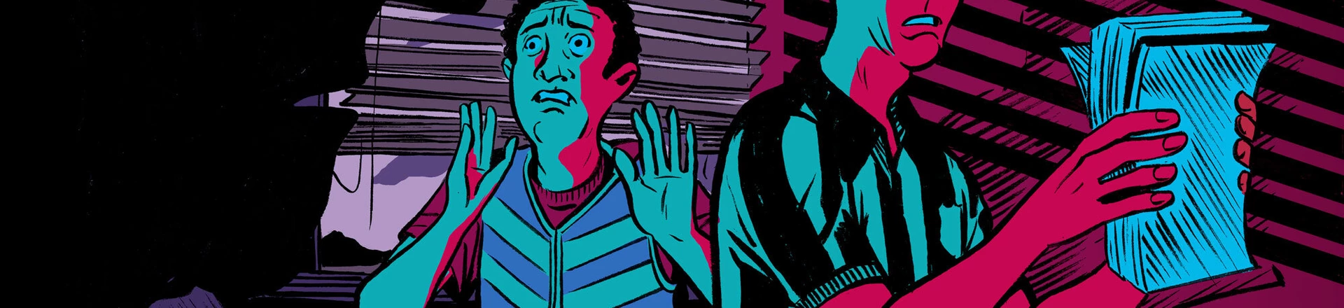 Ilustração reconstitui abordagem policial ao mototaxista Evandro Alves da Silva durante Operação Escudo na Baixada Santista. Ilustração reconstitui abordagem policial ao mototaxista Evandro Alves da Silva durante Operação Escudo na Baixada Santista.