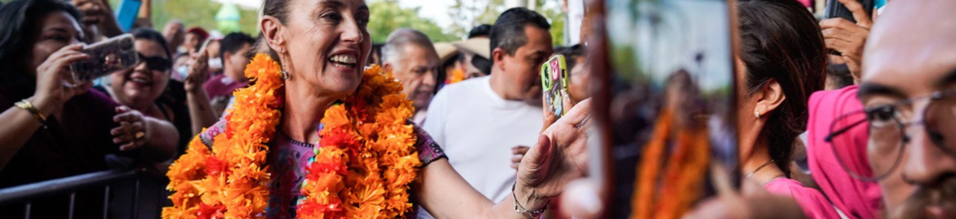 O simbolismo da vitória de Sheinbaum na votação de turno único se une aos inúmeros desafios pelos quais passa o segundo maior país da América Latina. O simbolismo da vitória de Sheinbaum na votação de turno único se une aos inúmeros desafios pelos quais passa o segundo maior país da América Latina.
