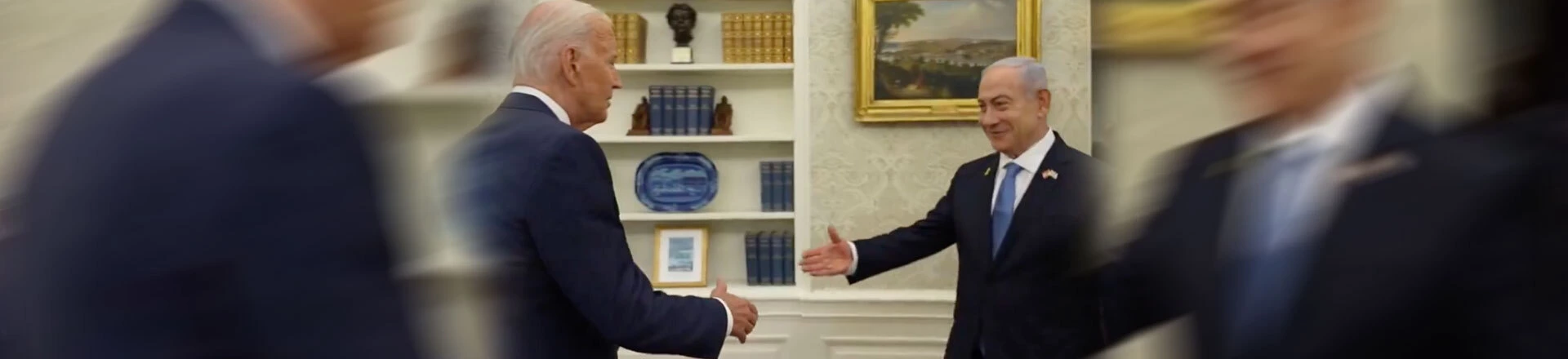 Joe Biden recebe Benjamin Netanyahu na Casa Branca Joe Biden recebe Benjamin Netanyahu na Casa Branca