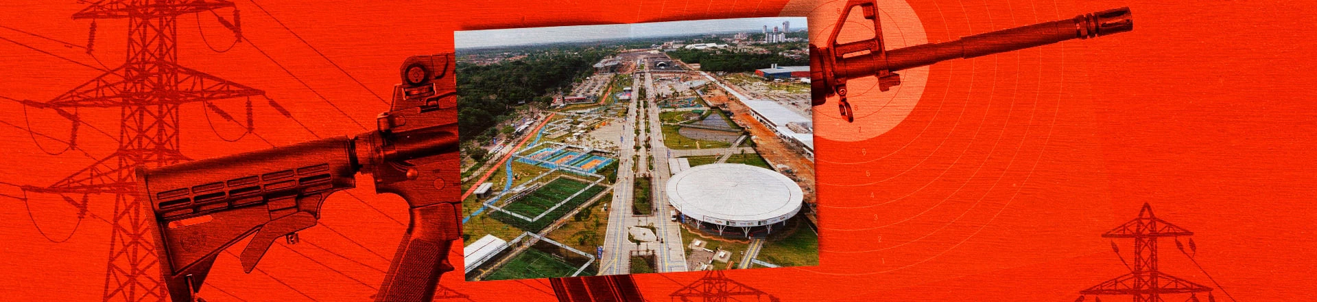 Comando Vermelho ameaça parar obras da COP30 no Pará Comando Vermelho ameaça parar obras da COP30 no Pará