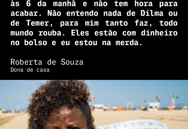 Milhares se reúnem em Copacabana em protesto contra governo Temer e Jogos Olímpicos Milhares se reúnem em Copacabana em protesto contra governo Temer e Jogos Olímpicos